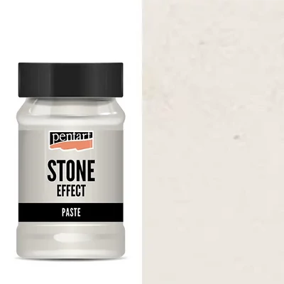 Pastă cu aspect de piatră Pentart, 100 ml – calcar
