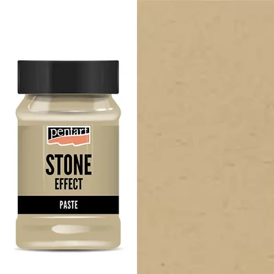 Pastă cu aspect de piatră Pentart, 100 ml – gresie