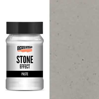 Pastă cu aspect de piatră Pentart, 100 ml – ciment