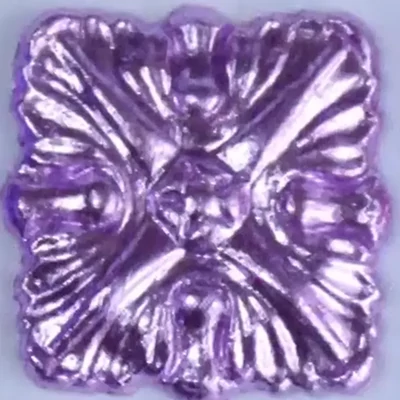 Folie decorativă Pentart, 9x9 cm, 5 buc. – mov deschis