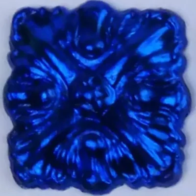 Folie decorativă Pentart, 9x9 cm, 5 buc. – albastru închis