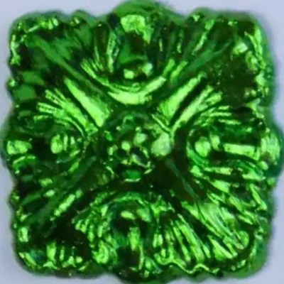 Folie decorativă Pentart, 9x9 cm, 5 buc. – verde
