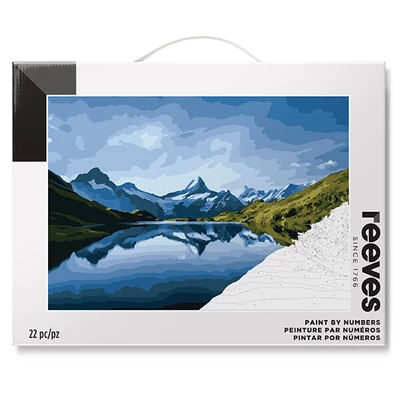 Reeves set pictură pe numere, 30x40 cm - Munți