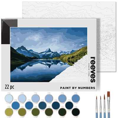 Reeves set pictură pe numere, 30x40 cm - Munți