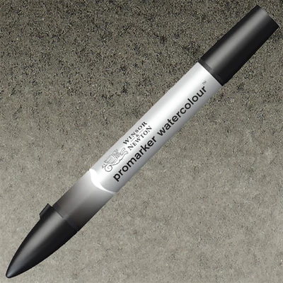 Promarker Watercolour marker tip pensulă acuarelă cu două vârfuri  - 331, ivory black