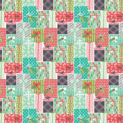 Material Patchwork - Free Spirit - Fa la la de Maude Asbury 014XMULTI