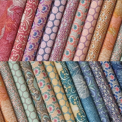 Material patchwork  - Tilda Cotton Beach - Ocean flower coral 100325