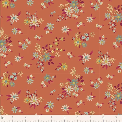 Material patchwork  - Tilda Chic Escape - Daisyfield ginger 110056