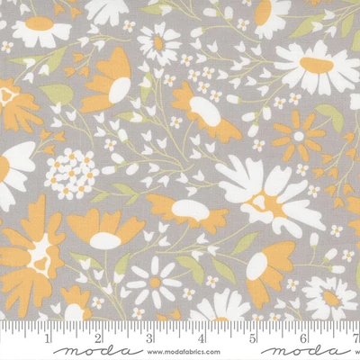 Material patchwork  - Moda - Buttercup and Slate by Corey Yoder 29151-16