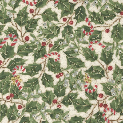 Material patchwork  - Moda - Merry Manor Metallic 33662-11M