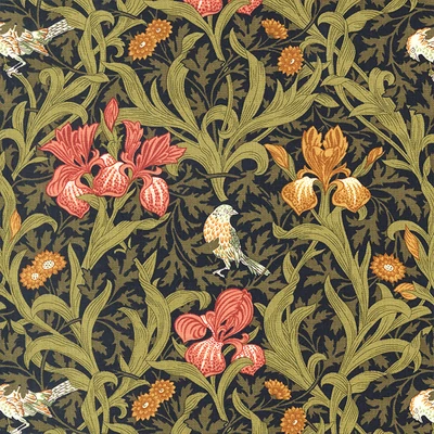 Material patchwork  - Moda - Barbara Brackman by Best of Morris Muse 3380-15