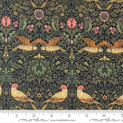 Material patchwork  - Moda - Barbara Brackman by Best of Morris Muse 3381-16