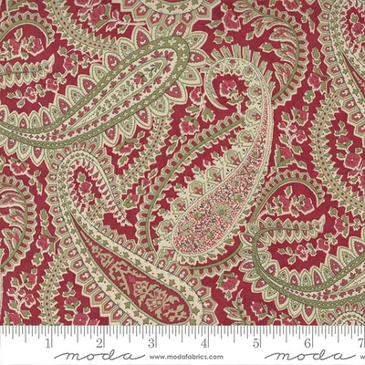 Material patchwork  - Moda - Poinsettia Plaza by 3 Systers 44292-12
