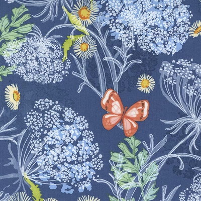 Material patchwork  - Moda - Wild Blossom by Robin Pickens 48733-25