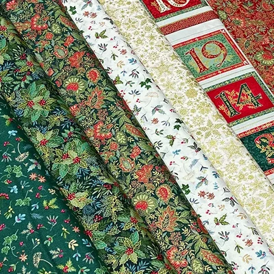 Tesatura patchwork - Makower - Good Tidings Advent 110/1, Panel, 60cm