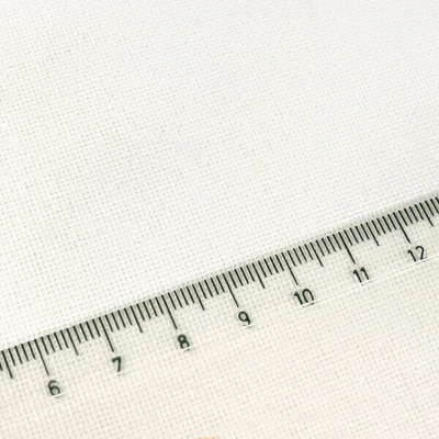 Pânză pentru broderie , Murano, 32 count, lățime 140 cm - albicioasă, 10 cm