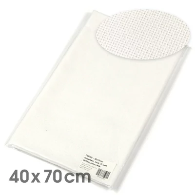 Pânză pentru broderie , Linda, 27 count - alb, 40x70 cm