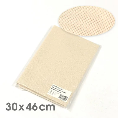 Pânză pentru broderie , Linda, 27 count - ecru, 30x46 cm