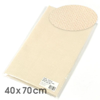 Pânză pentru broderie , Linda, 27 count - ecru, 40x70 cm