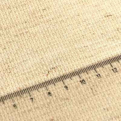 Kongré, Aida Pânză pentru broderie cu punct în cruce, 14 count, 110 cm lățime - rustic, 10 cm