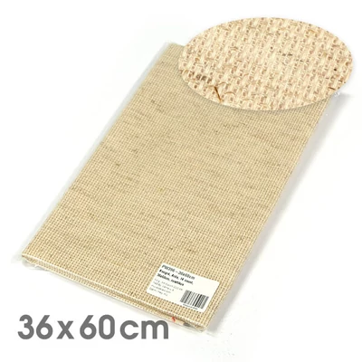 Kongré, Aida Pânză pentru broderie  cu punct în cruce, 14 count - rustic, 36x60 cm