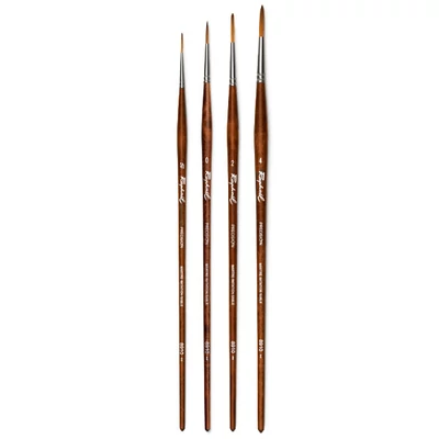 Pensulă sintetică pentru linii fine Raphael Precision 8910 - diverse mărimi