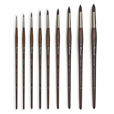 Raphael Textura 860 Pensulă rotundă sintetică - diverse mărimi
