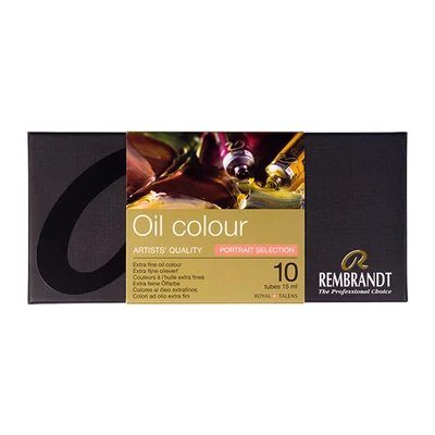Talens Rembrandt Set culori în ulei - 10x15 ml, Portrait