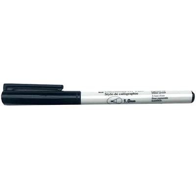 Pix caligrafic Sakura, negru - 1 mm