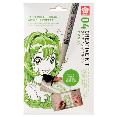 Set de desen Sakura Creative Kit - Manga