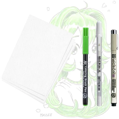 Set de desen Sakura Creative Kit - Manga