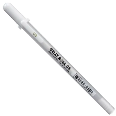 Sakura Gelly Roll Basic pix cu gel , 08 (0,4 mm) - white