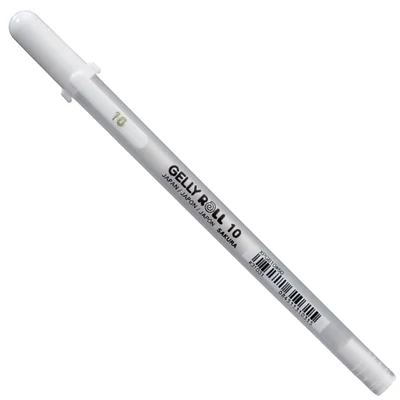 Sakura Gelly Roll Basic pix cu gel ,  10 (0,5 mm) - white