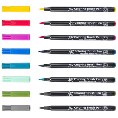 Sakura Koi Coloring Brush Pen marker pensulă  - culori diverse