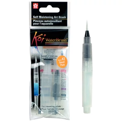 Sakura Koi pensulă cu rezervor de apă  , 4 ml - rotund , S