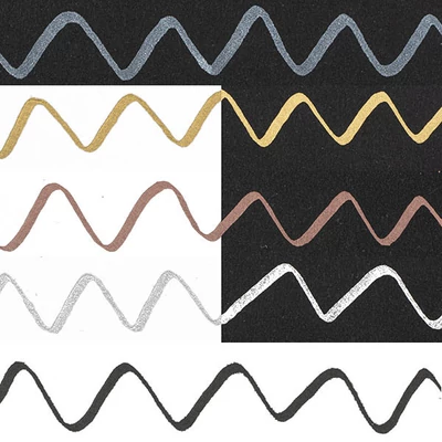 Sakura Pen-Touch Calligrapher marker lac caligrafic, fine (1,8 mm) - culori diverse