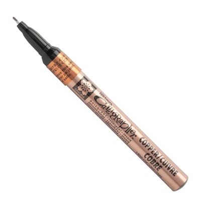 Sakura Pen-Touch Calligrapher marker lac caligrafic, fine (1,8 mm) - copper