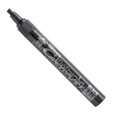 Sakura Pen-Touch Calligrapher marker lac caligrafic, medium (5 mm) - black