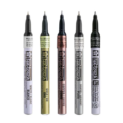 Sakura Pen-Touch marker lac, extra fine (0,7 mm) - culori diverse