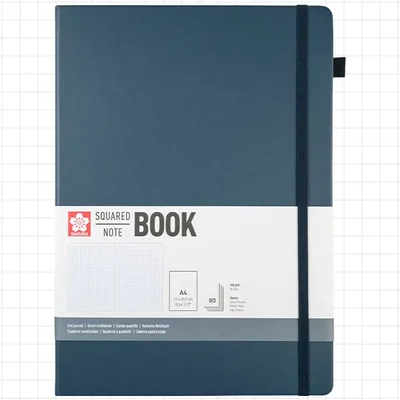 Caiet de notițe Sakura Squared - A4, deep indigo