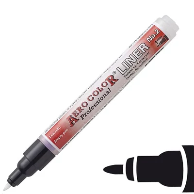 Marker reîncărcabil Schmincke AERO COLOR Professional LINER - nr. 2 (1 mm)