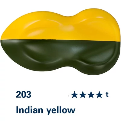 Schmincke AERO COLOR Professional vopsea aerograf , 28 ml - 203, indian yellow