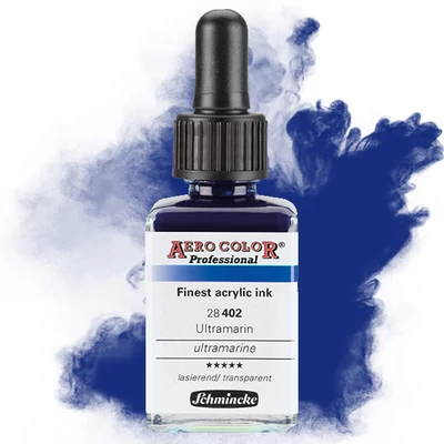 Schmincke AERO COLOR Professional vopsea aerograf , 28 ml - 402, ultramarine