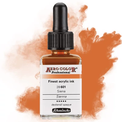 Schmincke AERO COLOR Professional vopsea aerograf , 28 ml - 601, sienna