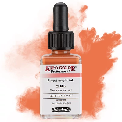 Schmincke AERO COLOR Professional vopsea aerograf , 28 ml - 605, terra rossa light