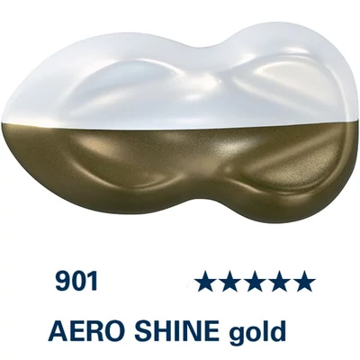 Schmincke AERO COLOR Professional vopsea aerograf , 28 ml - 901, AERO SHINE gold