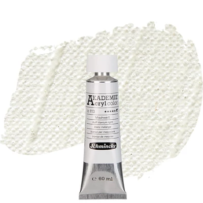 Schmincke Akademie vopsea acrilică, 60 ml - 113, buff titanium light