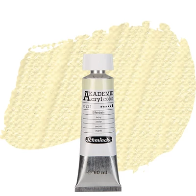 Schmincke Akademie vopsea acrilică, 60 ml - 221, ivory
