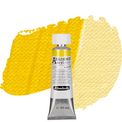 Schmincke Akademie vopsea acrilică, 60 ml - 223, cadmium yellow hue
