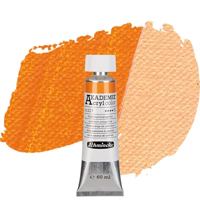 Schmincke Akademie vopsea acrilică, 60 ml - 227, cadmium orange hue